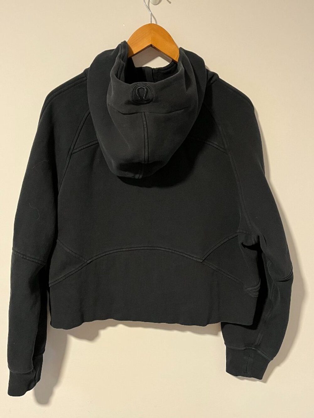 Lululemon Scuba Oversized Full Zip Hoodie XL/XXL Black - Picture 2 of 10